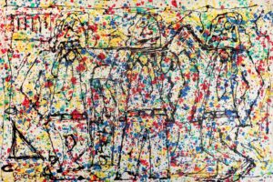 VB13 Acrylic enamel on Canvas 80cm x 120cm