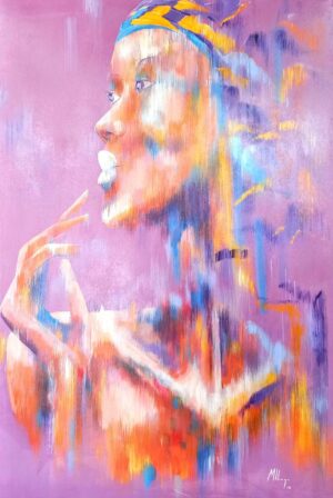 MM1814 Acrylic on Canvas 120cm x 80m 2018