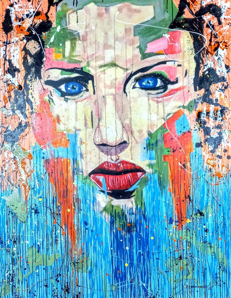 IM2275 Acrylic on Canvas 137cm x 106cm 2022