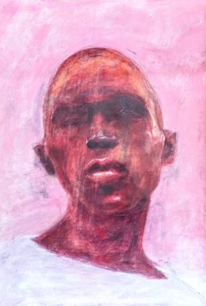 JN2245 Mixed medium on canvas 152cm x 112cm 2022 Unframed