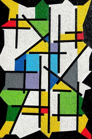 KK22 Mixed Medium on Canvas 120cm x 80cm 2020