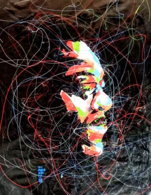 MC29 Acrylic Enamel on Canvas 140cm x 90cm 2021