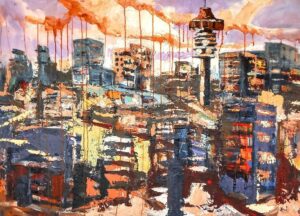 OM26~1 Mixed Medium on Canvas 100cm x 137cm 2020