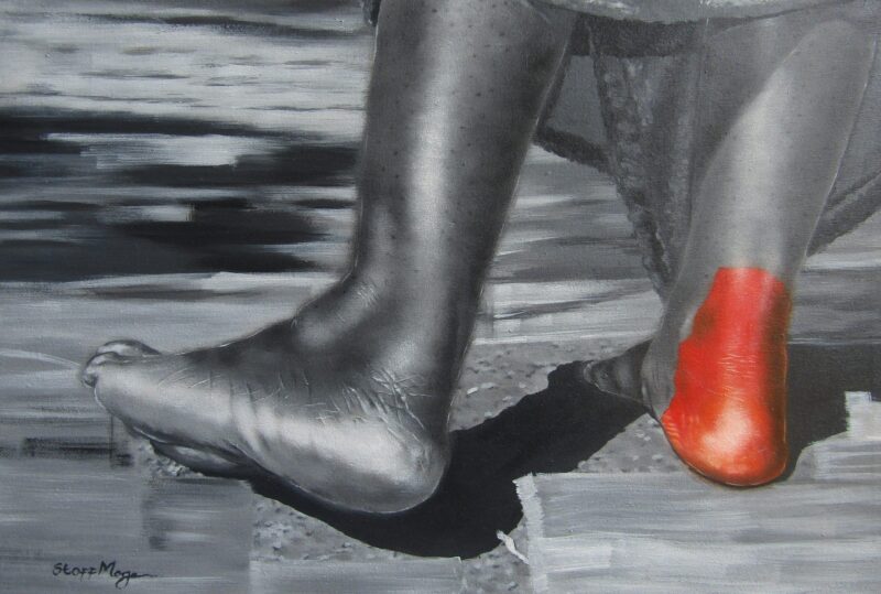STOFFEL2235 Acrylic on Canvas 40cm x 60cm 2022
