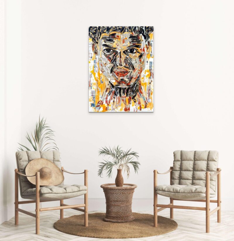 IM2276 Acrylic on Canvas 106cm x 106cm 2022 - Image 2
