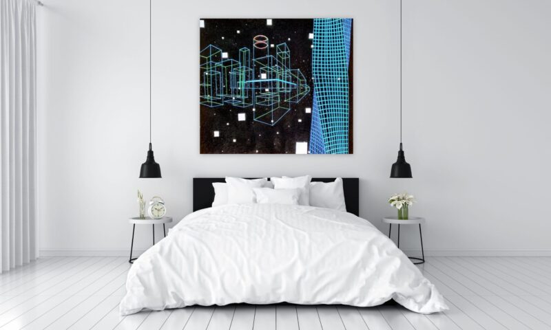 SB26 Mixed medium on Canvas 130cm x 150cm 2021 - Image 2