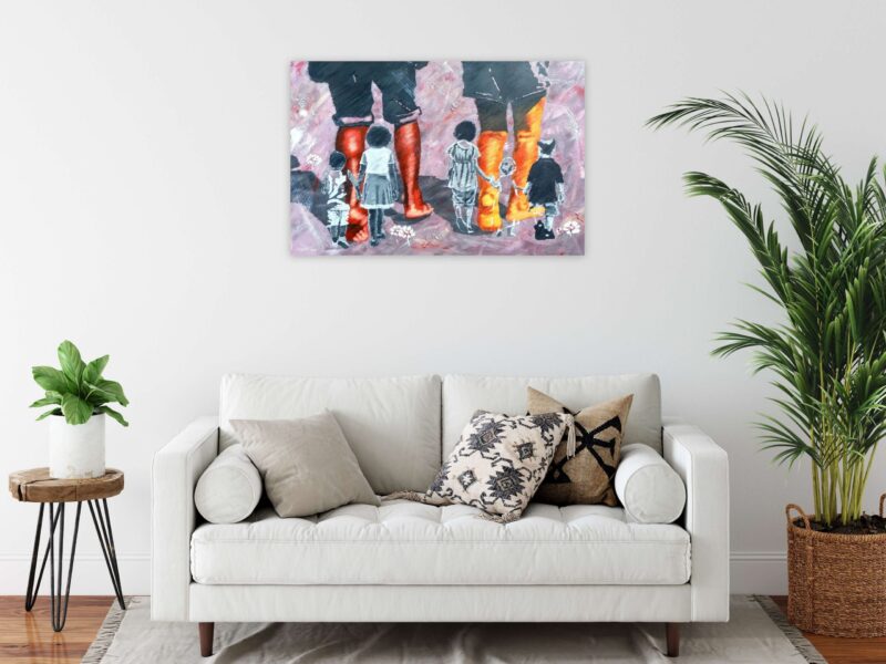 STOFFEL2114 Acrylic on Canvas 80cm x 120cm - Image 2