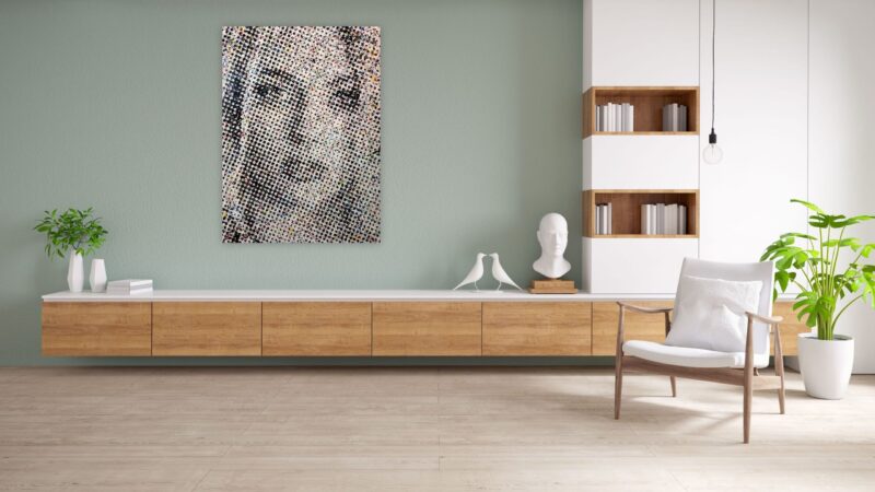 C494 Acrylic on Canvas 160cm x 120cm 2021 - Image 2